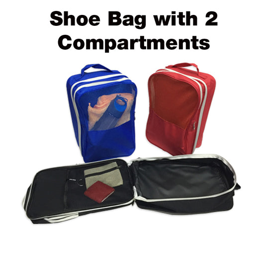 18-340 Shoe Bag with 2 Compartments
