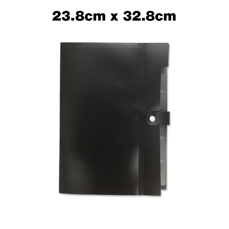 A4 PP file with 6 compartments