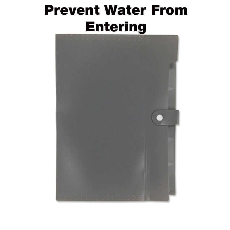 A4 PP file with 6 compartments