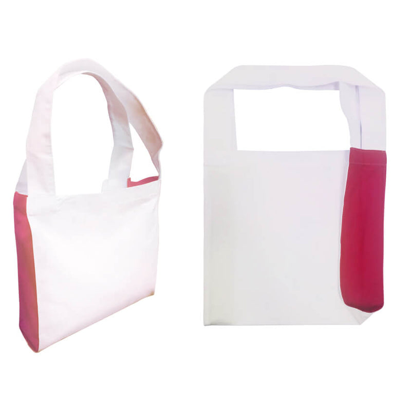 18-396 Cotton Canvas 2-tone Tote Bag 10oz