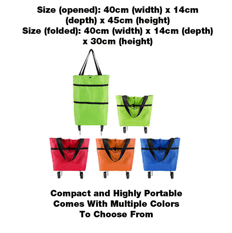 18-477 Expandable Trolley Shopping Bag