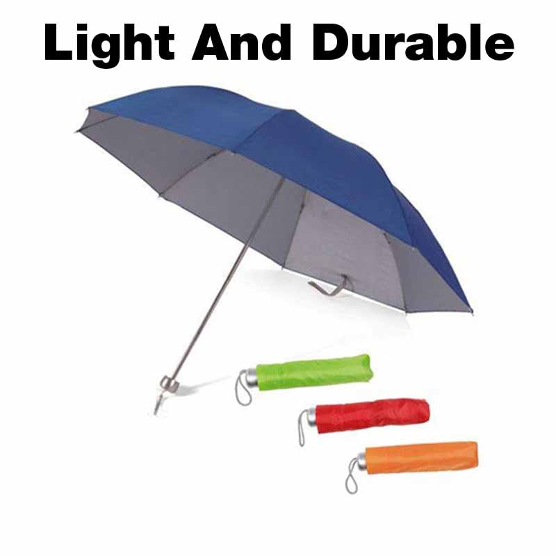 18-79 21inch 3-Fold Nylon Umbrella