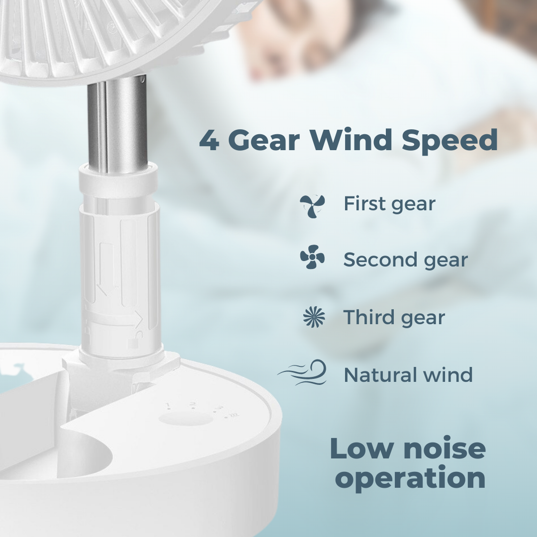 Foldable & Rechargeable Mini Fan