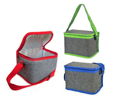 18-266 2-tone Felt Cooler Bag