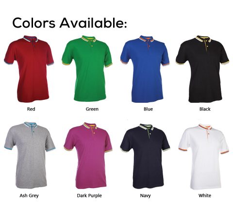FGO-HC11 Ready Stock Honey Comb Cotton Polo T-shirt