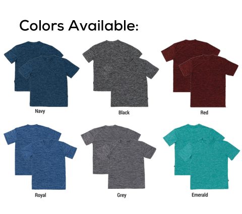 FGO-QD50 Ready Stock Dri-fit Interlock Roundneck T-shirt