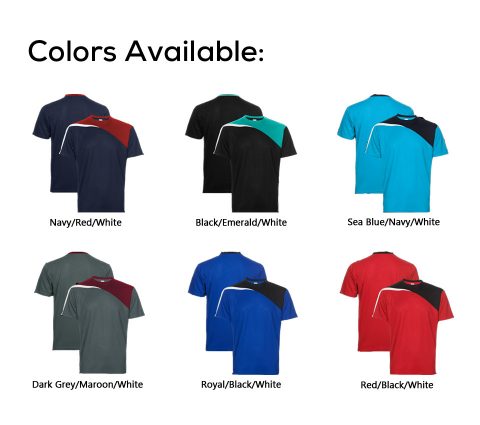 FGO-QD57 Ready Stock Dri-fit Microfibre Roundneck T-shirt