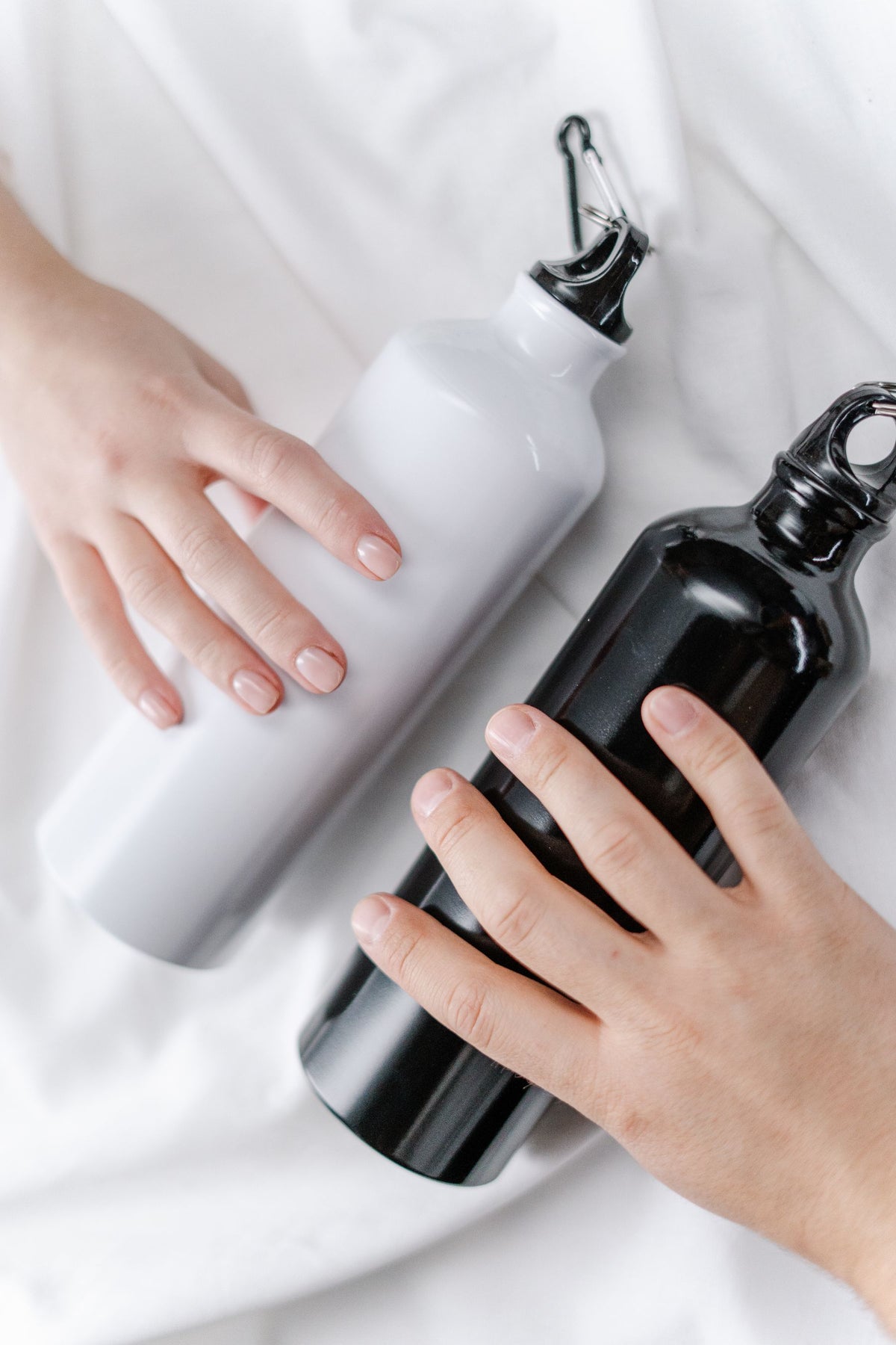 Insulated stainless steel bottles ready for branding