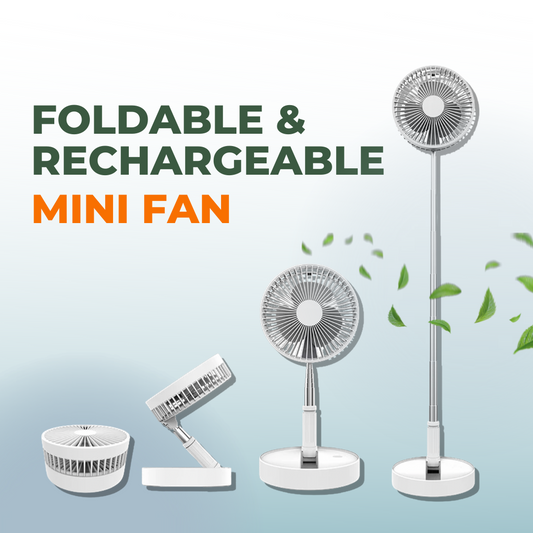 Foldable & Rechargeable Mini Fan