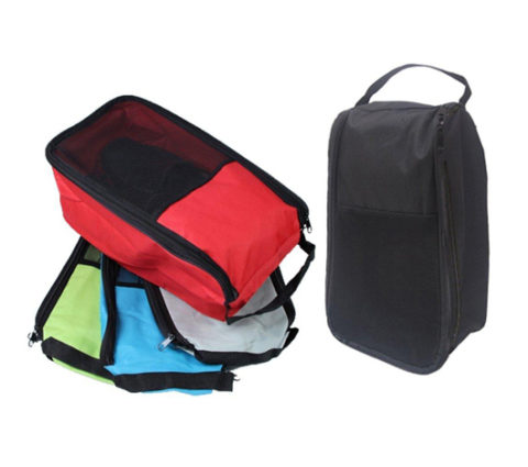 600D Nylon Mesh Knit Shoe Bag