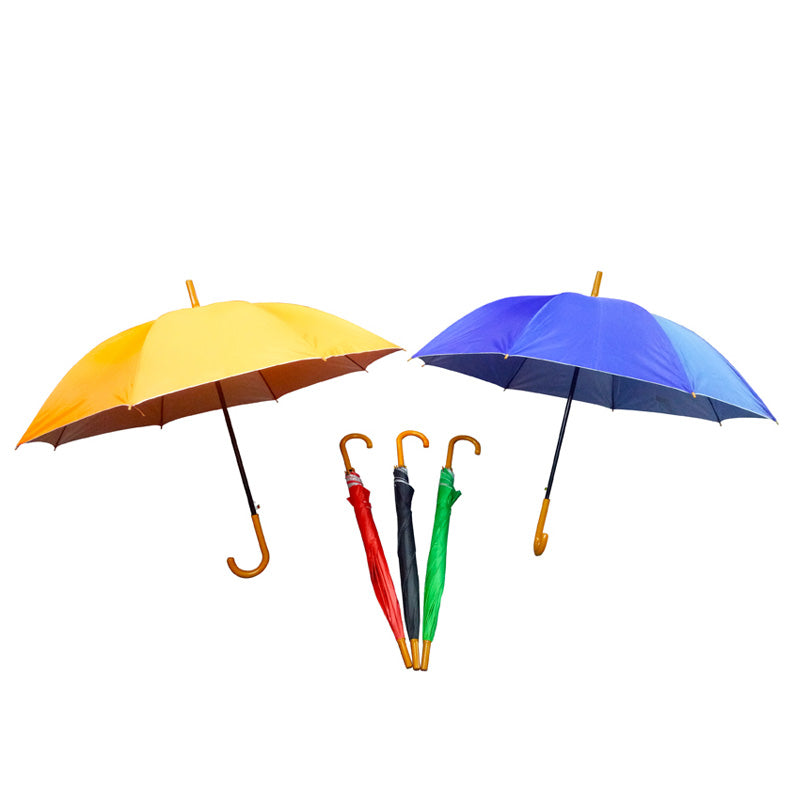 23" Auto UV 8-Panel Straight Umbrella