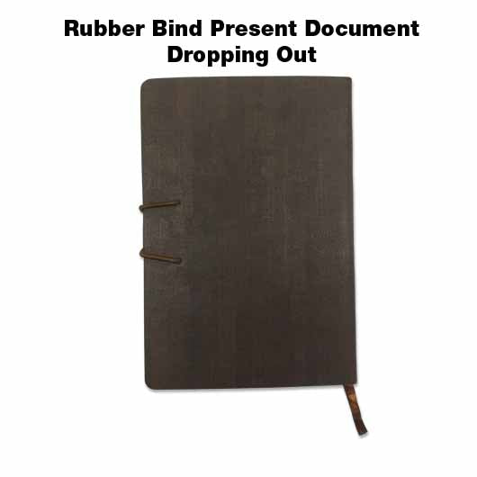 PU Notebook with Black Box