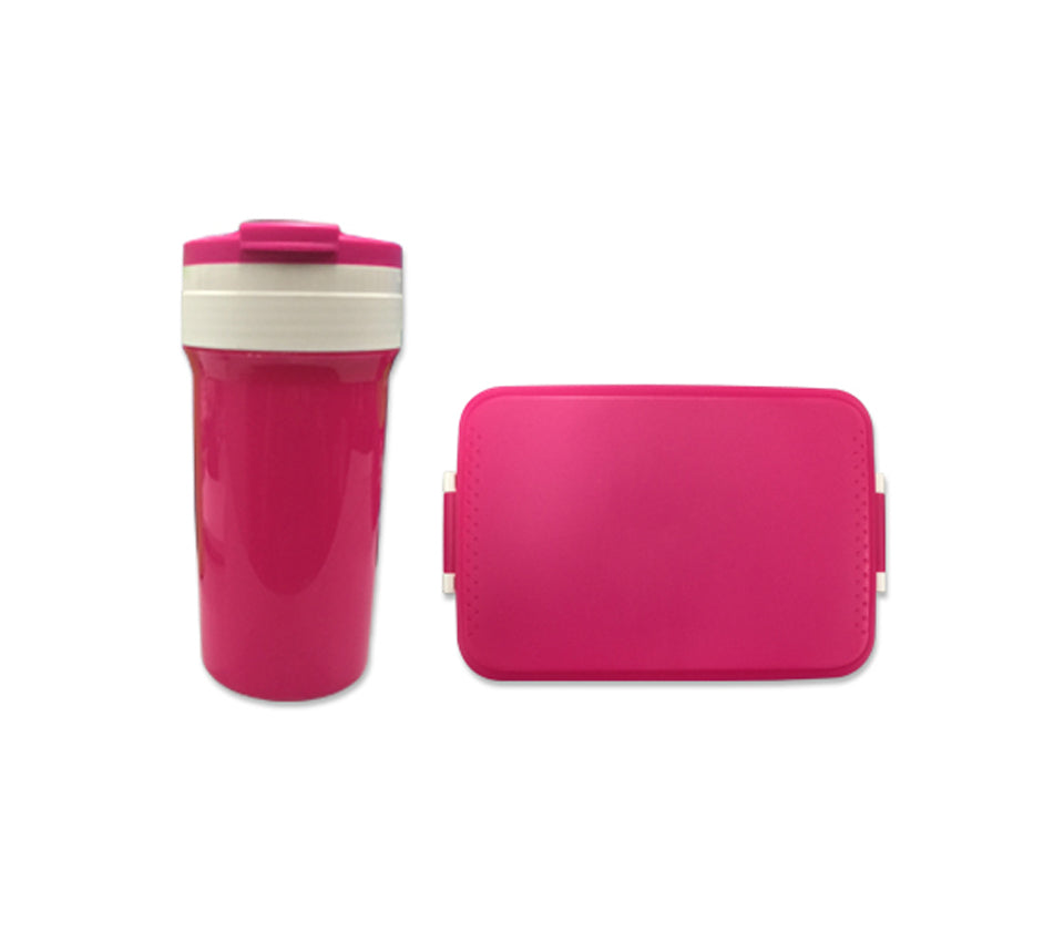 Lunch Box & Tumbler Set with Spoon
