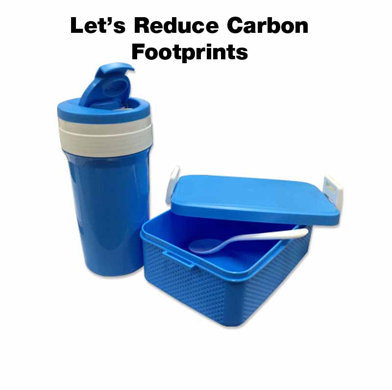 Lunch Box & Tumbler Set with Spoon