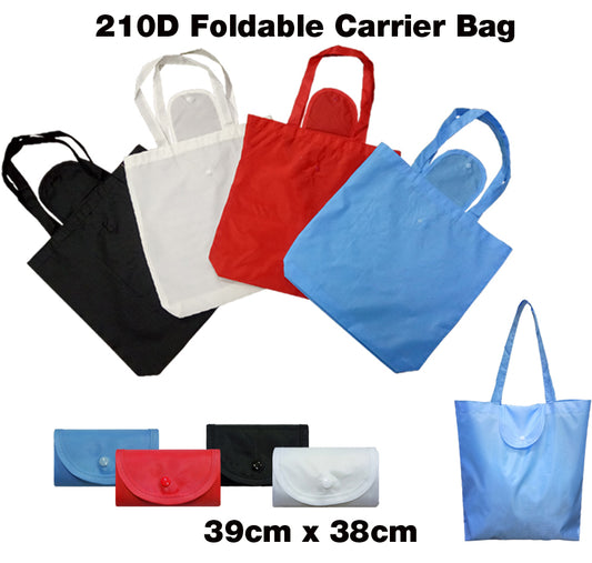 210D Foldable Carrier Bag