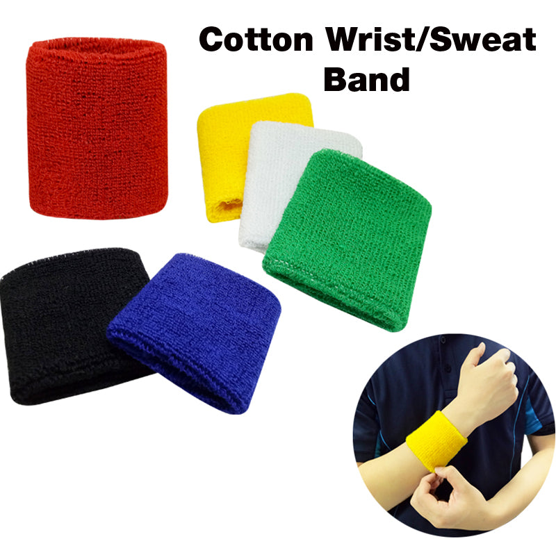 Cotton Wrist/Sweat Band