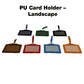 18-263A PU Card Holder - Landscape