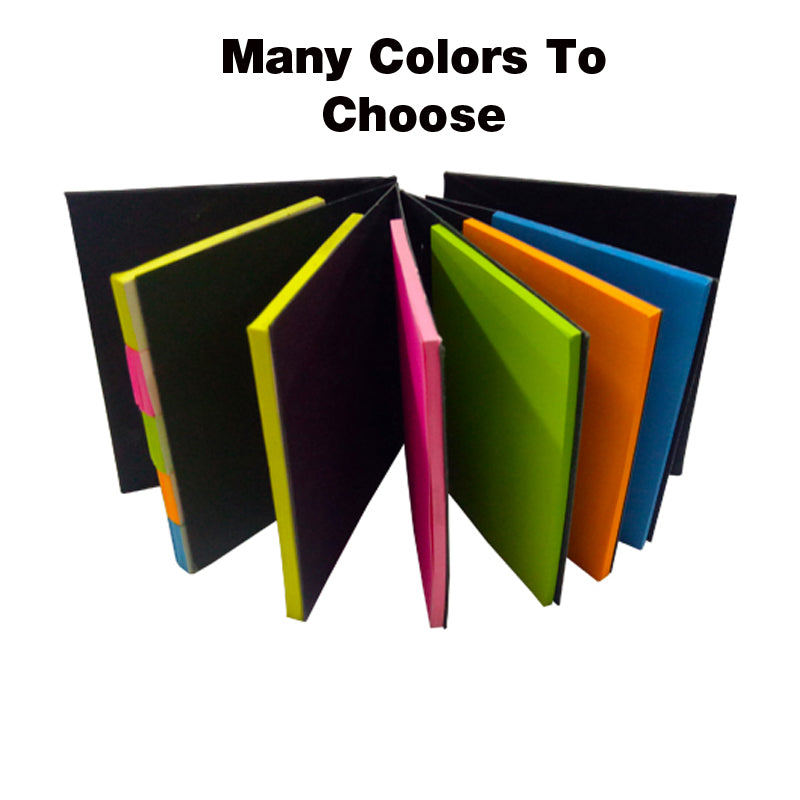 Wire-O Hardcover Post-it Pad