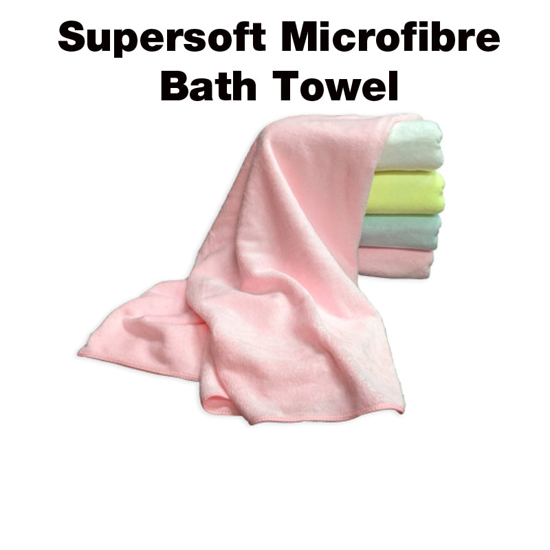 300gsm Microfibre Bath Towel, Large