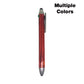 18-325 4-in-1 Metallic Pen with Stylus