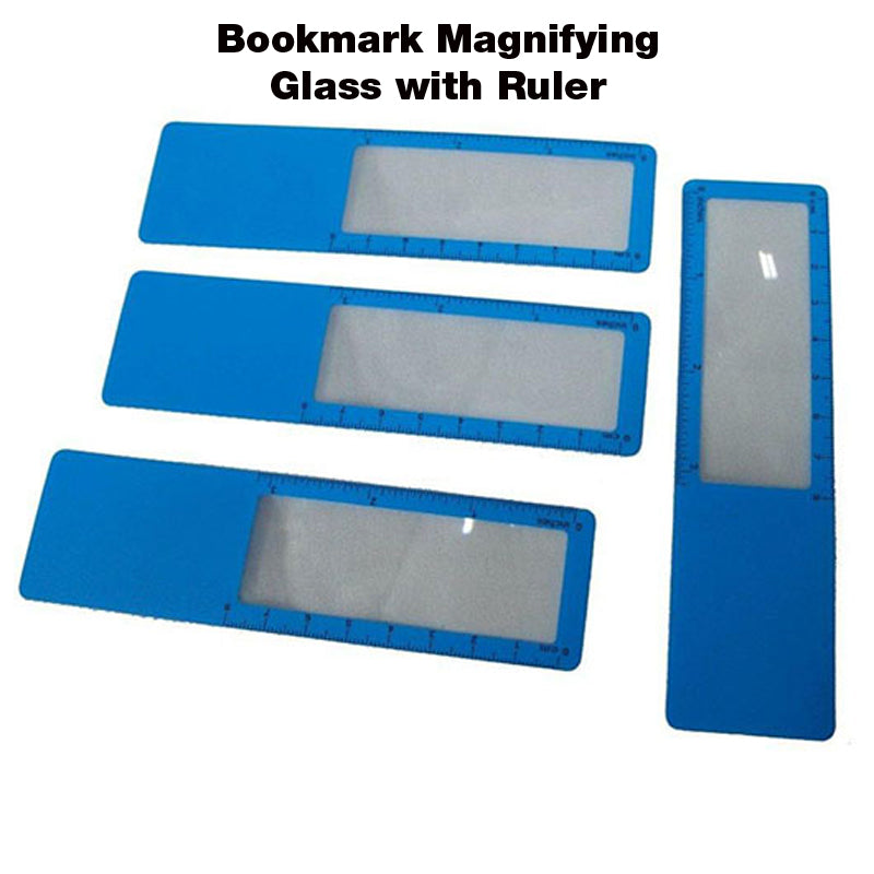 Bookmark Magnifying Glass with Ruler