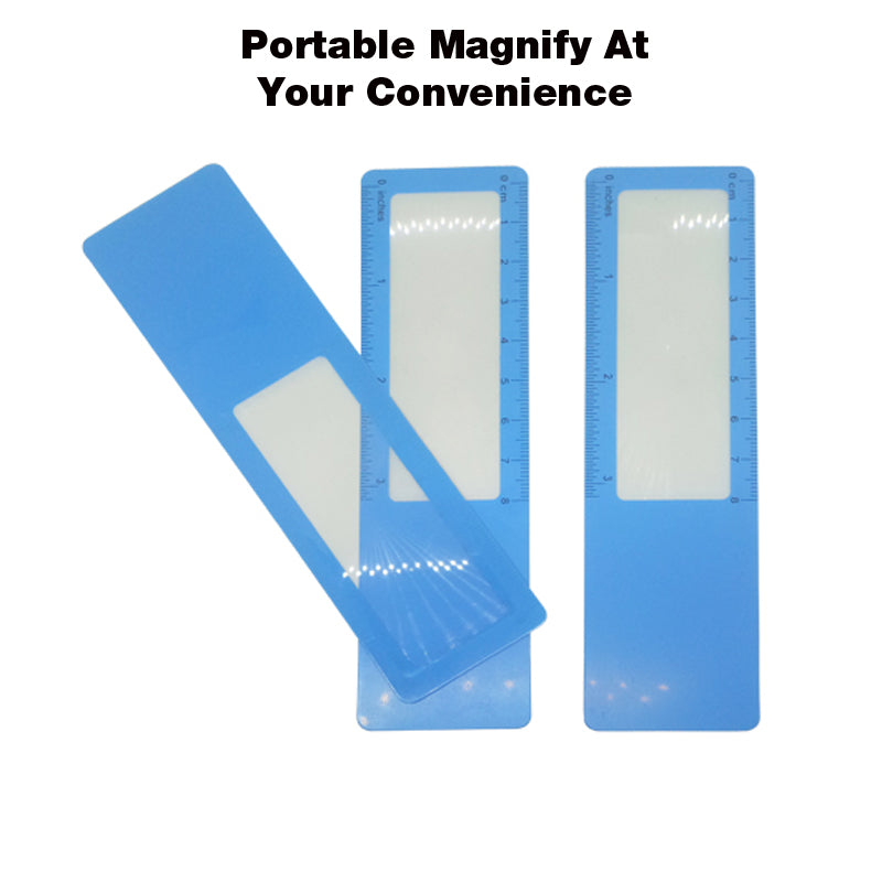 Bookmark Magnifying Glass with Ruler