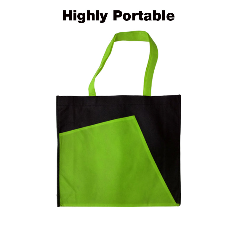 Black A3 2-Tone Non-Woven Bag