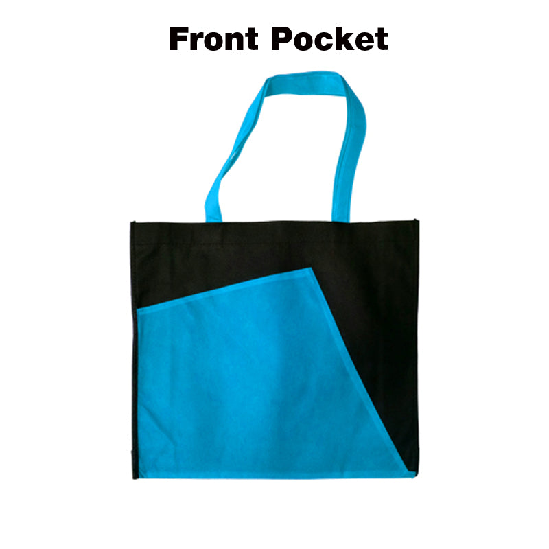 Black A3 2-Tone Non-Woven Bag