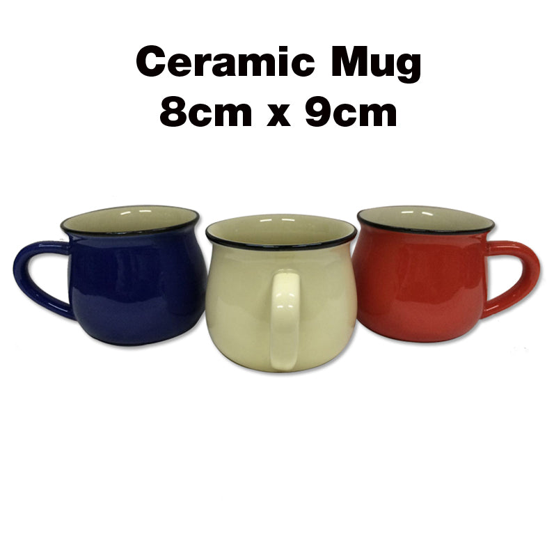 Ceramic Mug with Coloured Interior