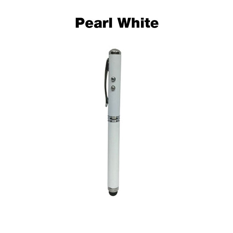 4-in-1 Pen with LED Light, Laser Pointer & Stylus