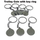 Trolley Coin with key ring