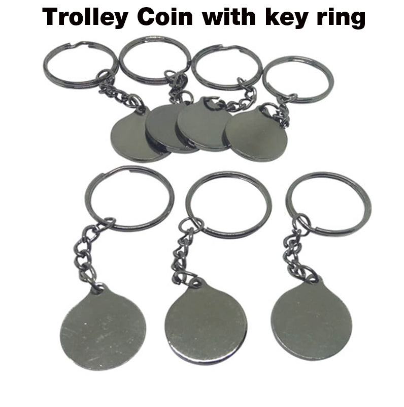 Trolley Coin with Key Ring