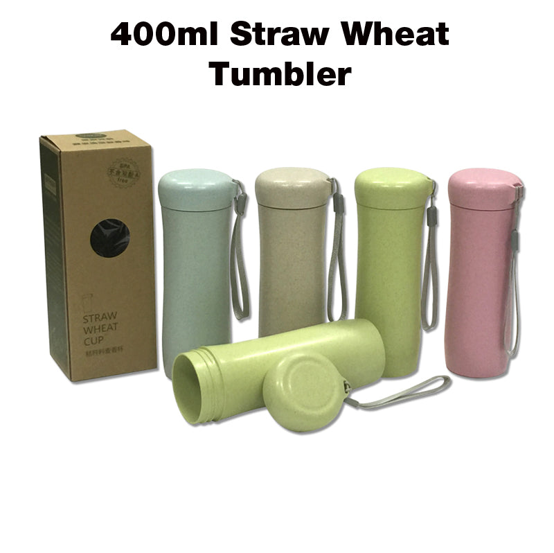 400ml Straw Wheat Tumbler