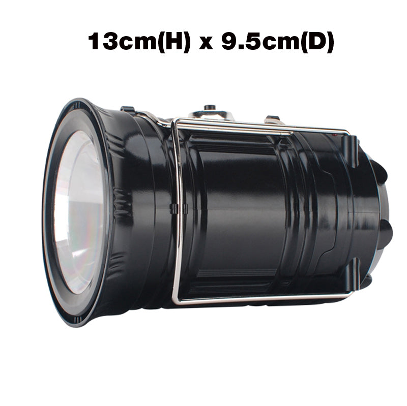 Solar Rechargeable Lantern Torch with USB