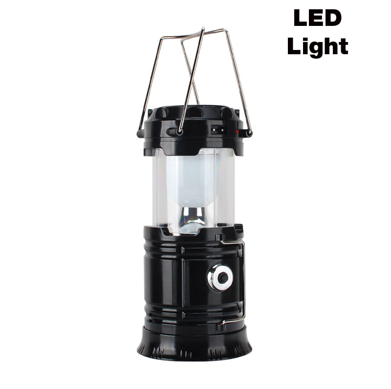 18-403 Solar Rechargeable Lantern Torch with USB