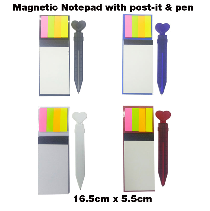 Magnetic Notepad with post-it & pen