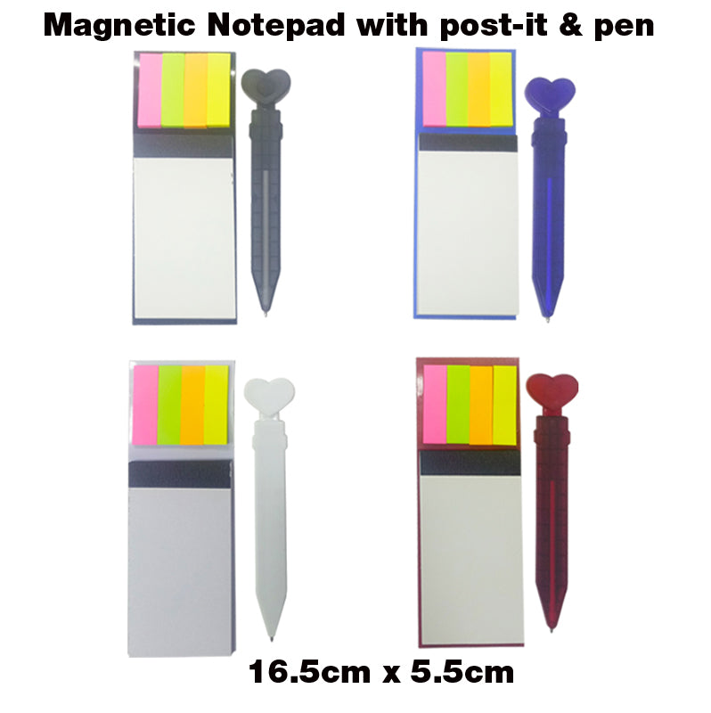 Magnetic Notepad with Post-it & Pen