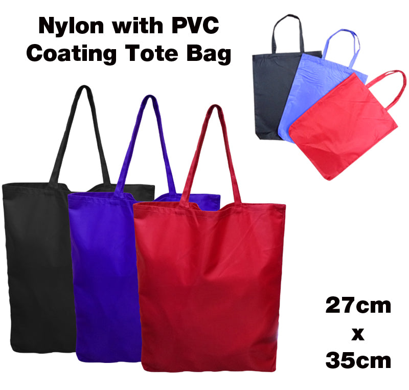 Nylon with PVC Coating Tote Bag