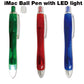 18-433 iMac Ball Pen with LED light (Blue Ink)
