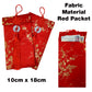 18-440 Fabric Material Red Packet