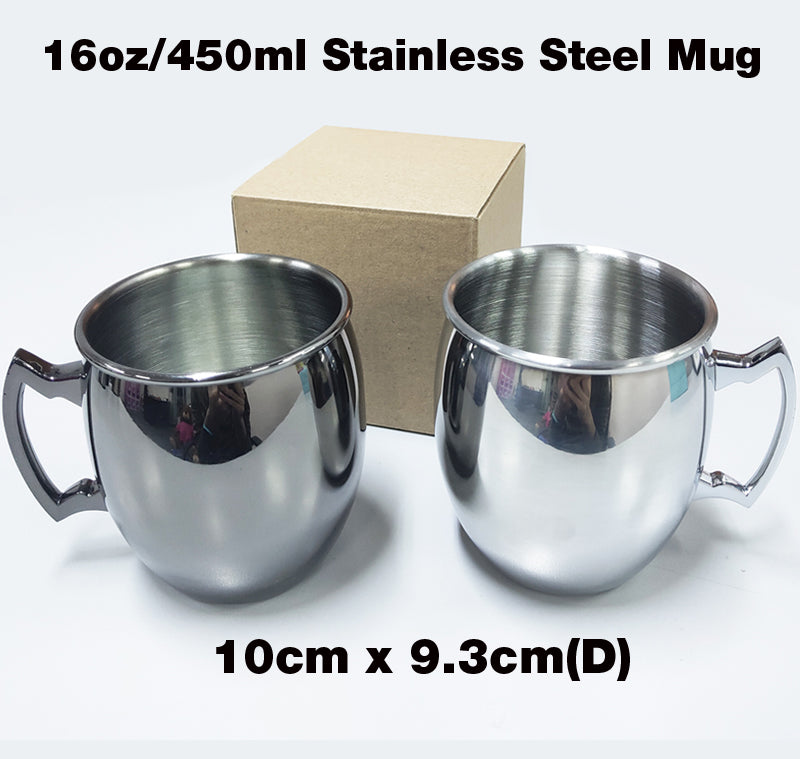 18-443 16oz/450ml Stainless Steel Mug