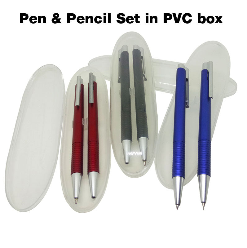 Pen & Pencil Set in PVC Box