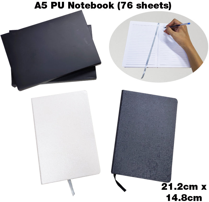 A5 PU Notebook, 76 Sheets