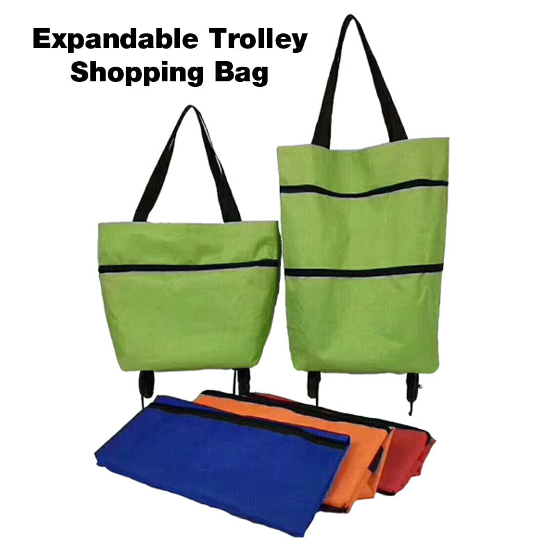 Expandable Trolley Shopping Bag
