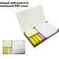 18-48 Notepad with Post-it in Translucent PVC Cover