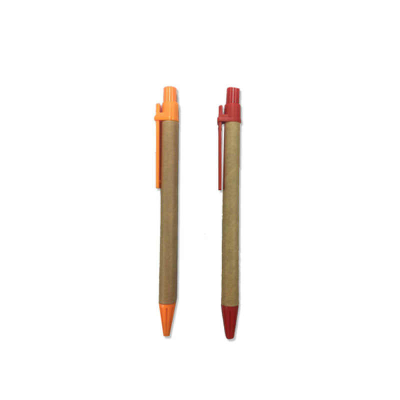 Recycled Pen with Coloured Clip