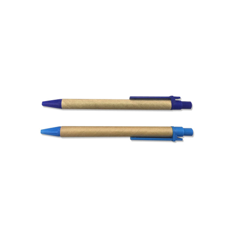 Recycled Pen with Coloured Clip