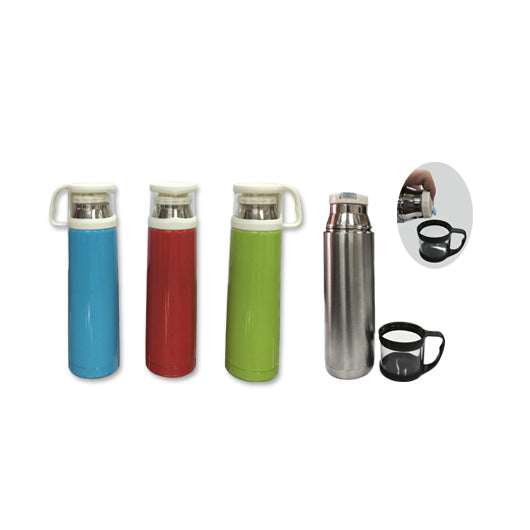 18-808 500ml Stainless Steel Vacuum Flask with Cup Lid