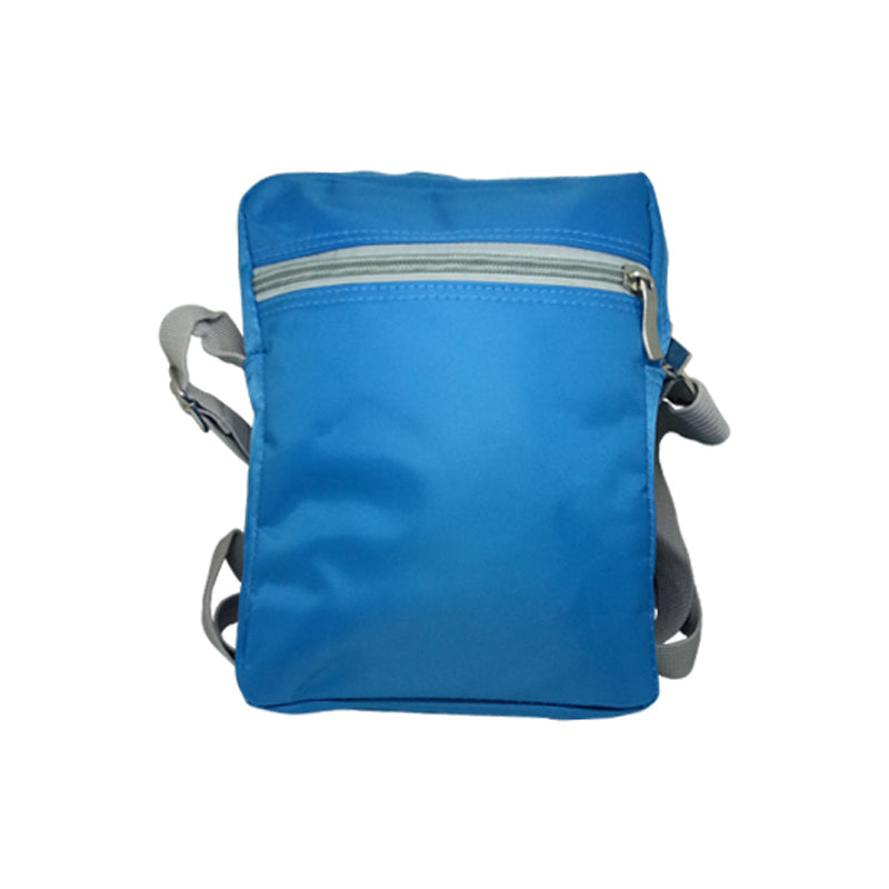 300D Nylon Backpack with Lining & PU Leather Strap