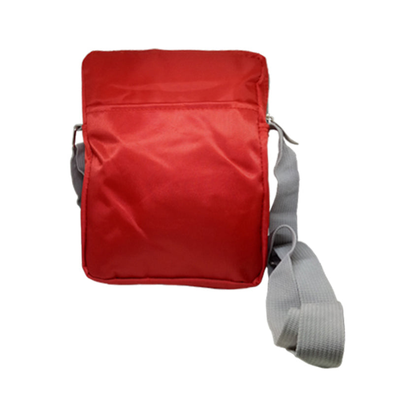 300D Nylon Backpack with Lining & PU Leather Strap
